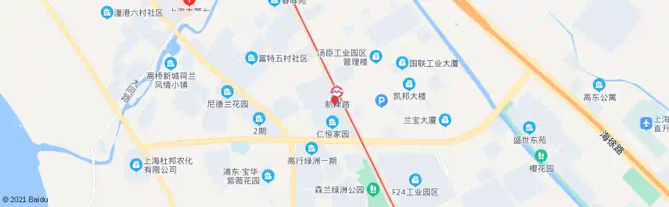 上海冬融路杨高北路_公交站地图_上海公交_妙搜公交查询2025