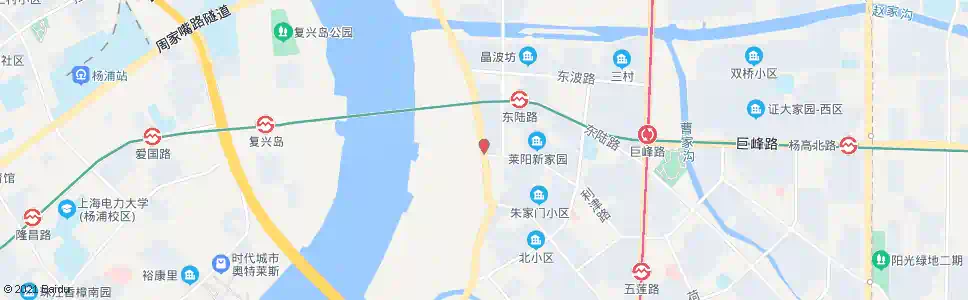 上海浦东大道利津路_公交站地图_上海公交_妙搜公交查询2025