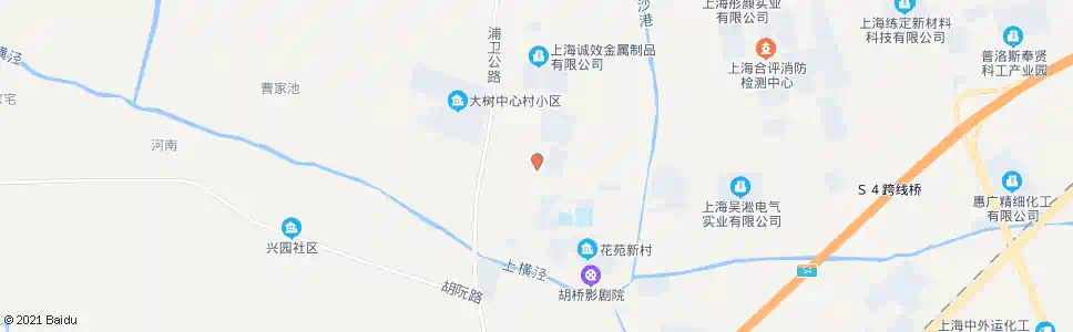 上海浦卫公路工业路_公交站地图_上海公交_妙搜公交查询2025