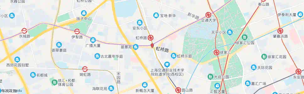 上海虹桥路凯旋路_公交站地图_上海公交_妙搜公交查询2025