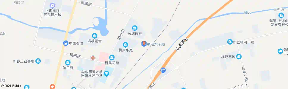 上海枫泾枢纽站(下客站)_公交站地图_上海公交_妙搜公交查询2025