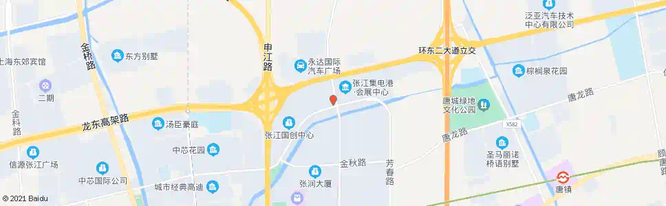 上海丹桂路张东路_公交站地图_上海公交_妙搜公交查询2025