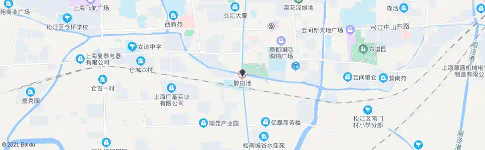 上海醉白池站_公交站地图_上海公交_妙搜公交查询2025