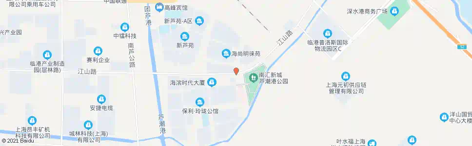 上海潮和路江山路(文化中心)_公交站地图_上海公交_妙搜公交查询2025
