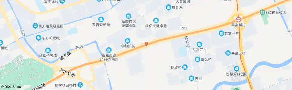 上海泰和西路盛新路(盛宅)_公交站地图_上海公交_妙搜公交查询2025