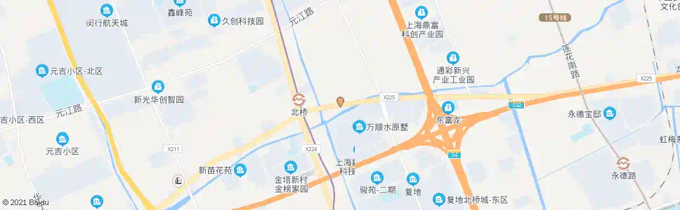上海放鹤路北吴路(招呼站)_公交站地图_上海公交_妙搜公交查询2025