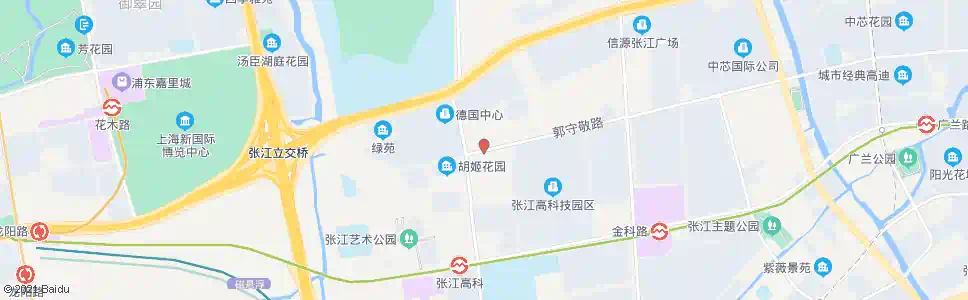 上海郭守敬路科苑路_公交站地图_上海公交_妙搜公交查询2025