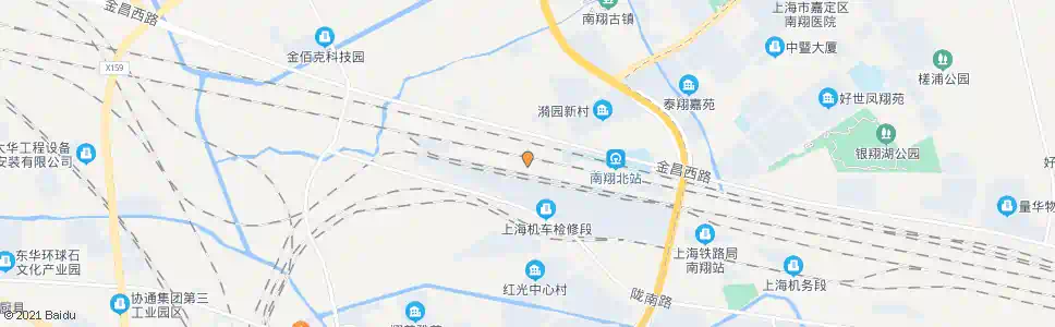 上海南翔站_公交站地图_上海公交_妙搜公交查询2025