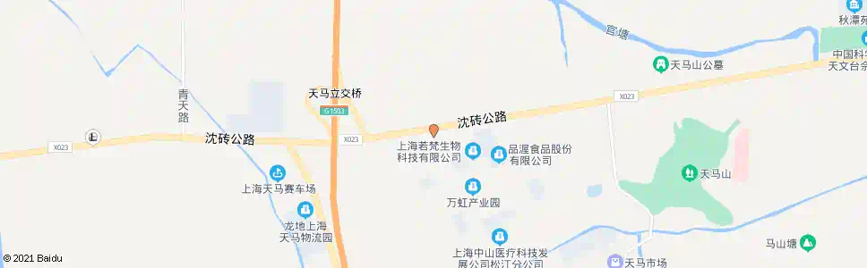 上海天九路沈砖公路_公交站地图_上海公交_妙搜公交查询2025