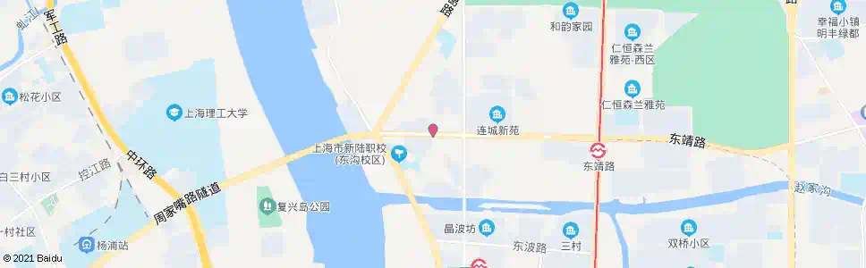 上海东靖路东沟路_公交站地图_上海公交_妙搜公交查询2025