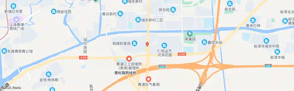 上海公园路保安路(招呼站)_公交站地图_上海公交_妙搜公交查询2025