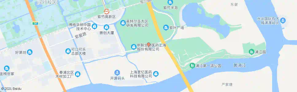 上海江川东路紫日路_公交站地图_上海公交_妙搜公交查询2025