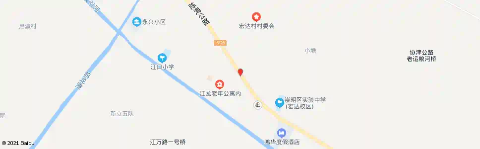 上海宏达村_公交站地图_上海公交_妙搜公交查询2025