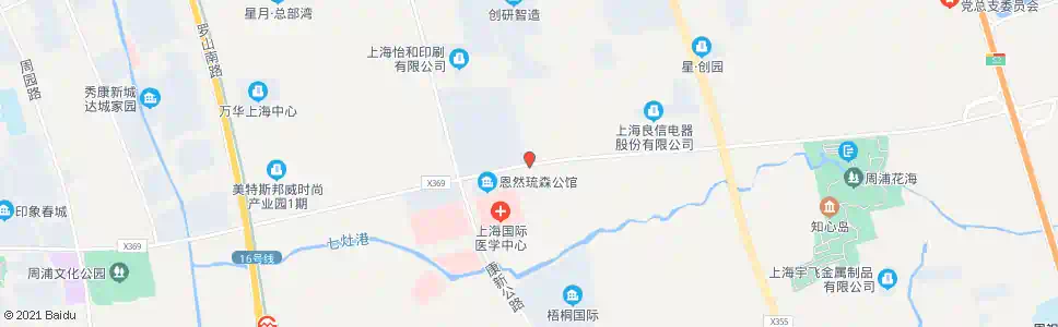 上海周邓路经一路_公交站地图_上海公交_妙搜公交查询2025