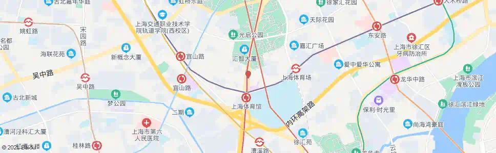 上海漕溪北路裕德路_公交站地图_上海公交_妙搜公交查询2025