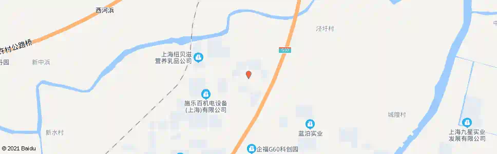 上海泾甪路胡甪路(招呼站)_公交站地图_上海公交_妙搜公交查询2025