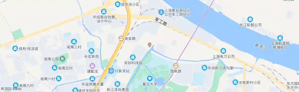 上海国江路淞行路_公交站地图_上海公交_妙搜公交查询2025