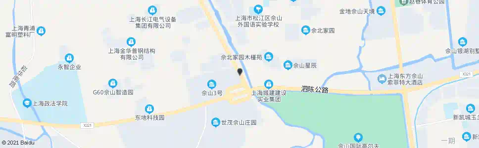 上海佘北公路泗陈公路(招呼站)_公交站地图_上海公交_妙搜公交查询2025