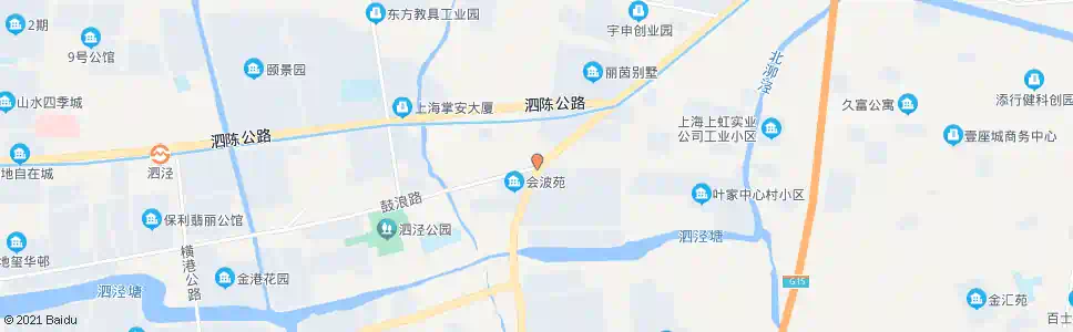 上海沪松公路鼓浪路_公交站地图_上海公交_妙搜公交查询2025