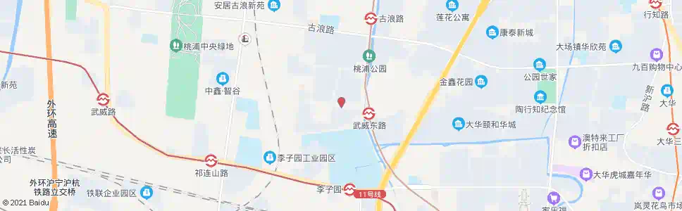 上海武威东路祁顺路_公交站地图_上海公交_妙搜公交查询2025