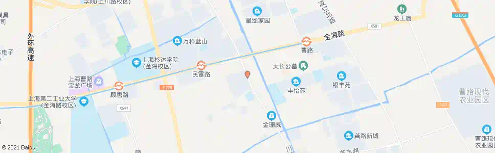 上海川沙路秦家港路_公交站地图_上海公交_妙搜公交查询2025