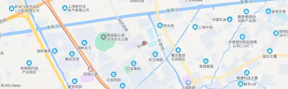 上海雅翔路陈翔路_公交站地图_上海公交_妙搜公交查询2025