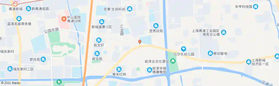 上海崧泉路公园东路_公交站地图_上海公交_妙搜公交查询2025