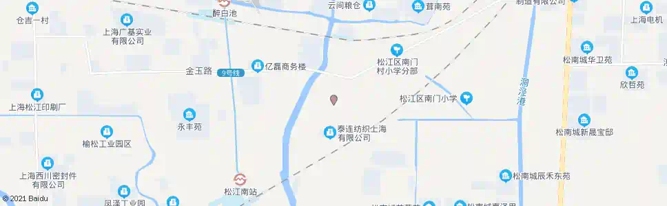 上海松金公路联络路_公交站地图_上海公交_妙搜公交查询2025