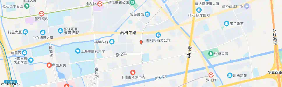 上海哥白尼路李冰路_公交站地图_上海公交_妙搜公交查询2025