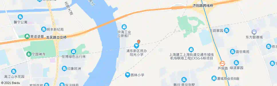 上海阳光三林学校(临时站)_公交站地图_上海公交_妙搜公交查询2025