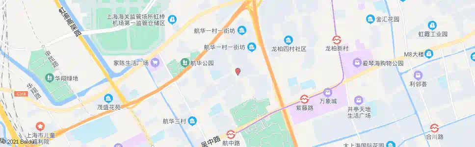 上海航东路_公交站地图_上海公交_妙搜公交查询2025