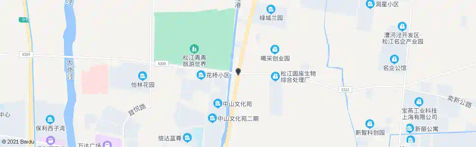 上海沪松公路辰花公路_公交站地图_上海公交_妙搜公交查询2025