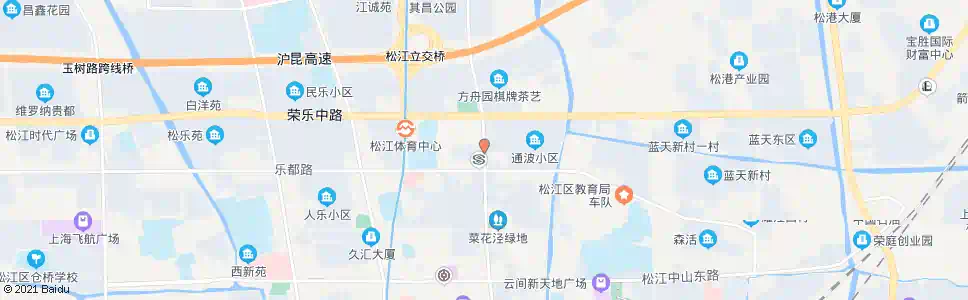 上海松江七中_公交站地图_上海公交_妙搜公交查询2025