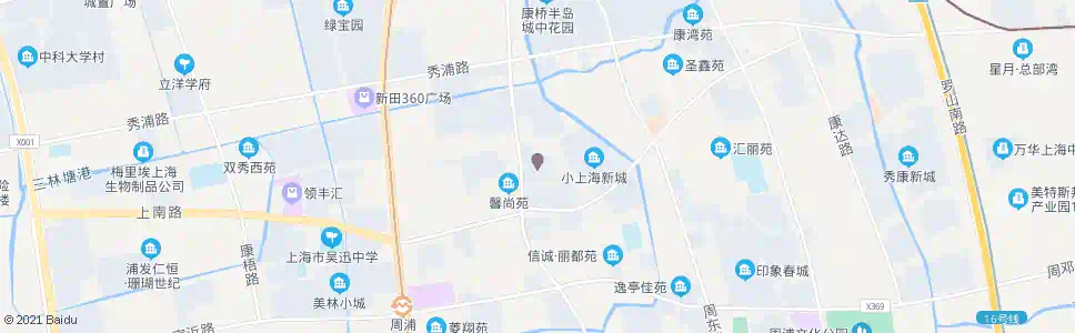 上海公元新村_公交站地图_上海公交_妙搜公交查询2025