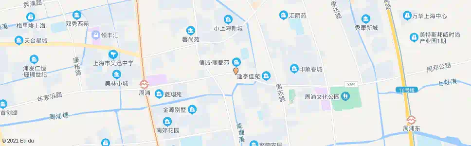上海年家浜路周市路_公交站地图_上海公交_妙搜公交查询2025