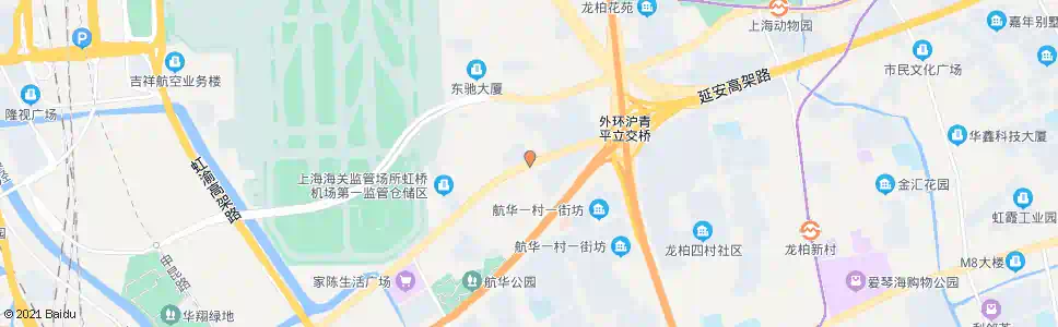 上海沪青平公路航东路_公交站地图_上海公交_妙搜公交查询2025