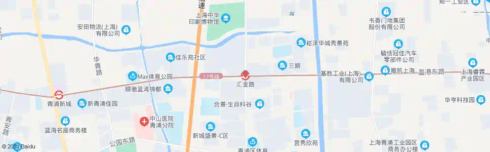 上海公园路汇金路_公交站地图_上海公交_妙搜公交查询2025