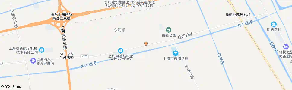 上海盐朝公路悦目路_公交站地图_上海公交_妙搜公交查询2025