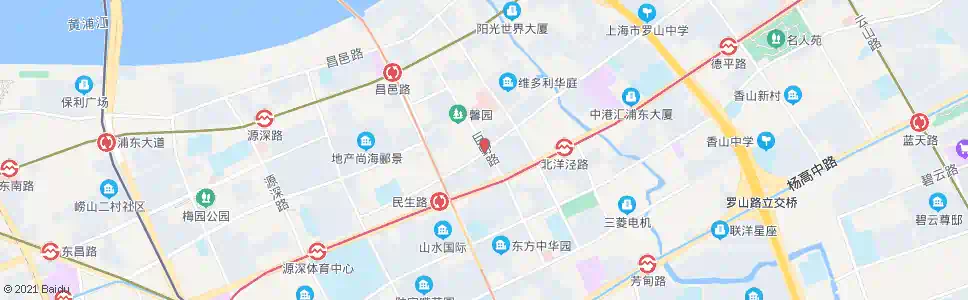 上海巨野路沈家弄路_公交站地图_上海公交_妙搜公交查询2025