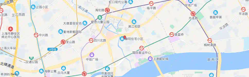 上海梧州路余杭路_公交站地图_上海公交_妙搜公交查询2025