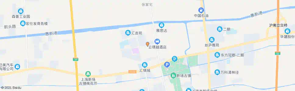 上海新环北路康新公路_公交站地图_上海公交_妙搜公交查询2025
