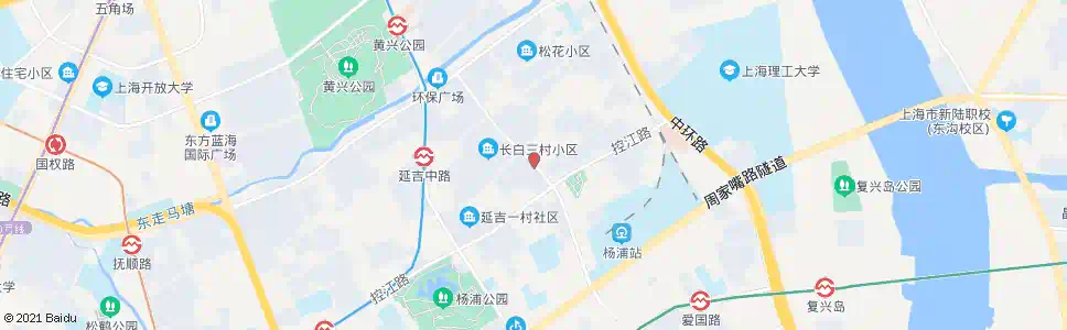 上海敦化路控江路_公交站地图_上海公交_妙搜公交查询2025