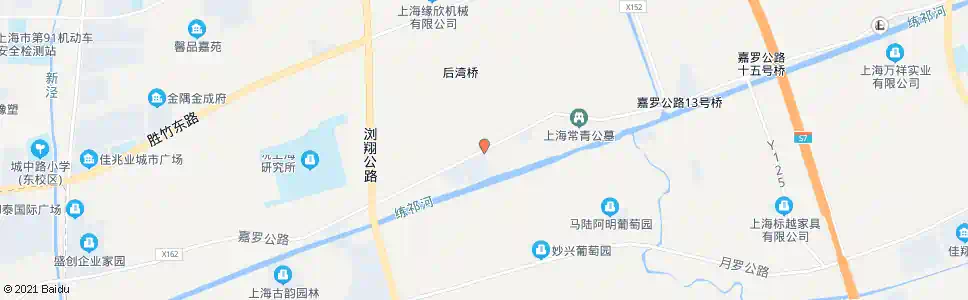 上海嘉罗公路东风路_公交站地图_上海公交_妙搜公交查询2025