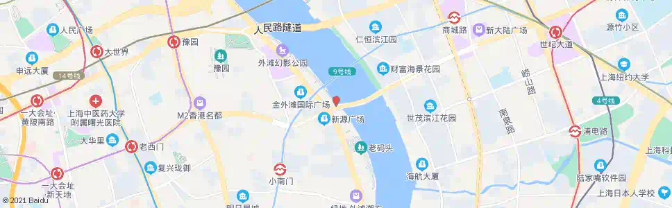上海复兴东路渡口_公交站地图_上海公交_妙搜公交查询2025