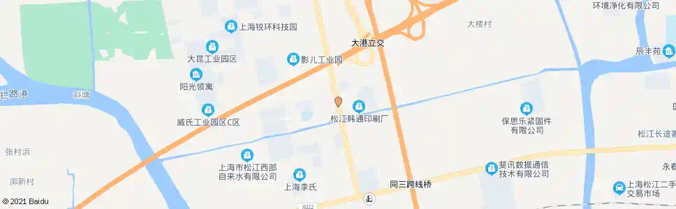 上海昆港公路新港路_公交站地图_上海公交_妙搜公交查询2025
