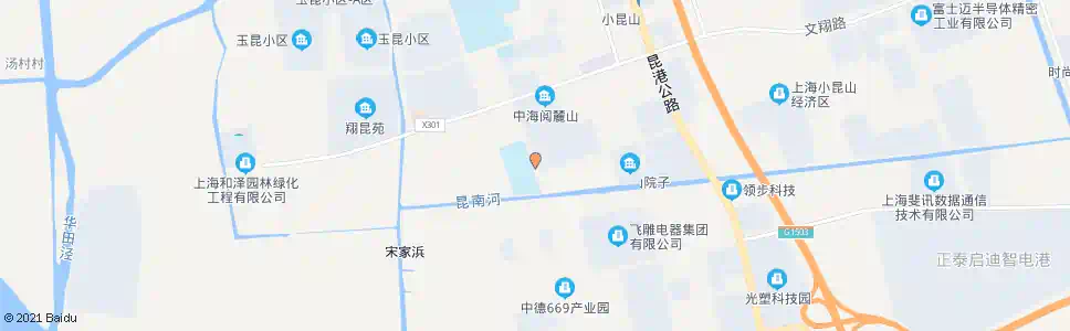 上海小昆山学校_公交站地图_上海公交_妙搜公交查询2025