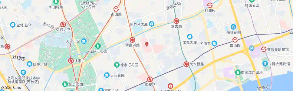 上海中山医院_公交站地图_上海公交_妙搜公交查询2025