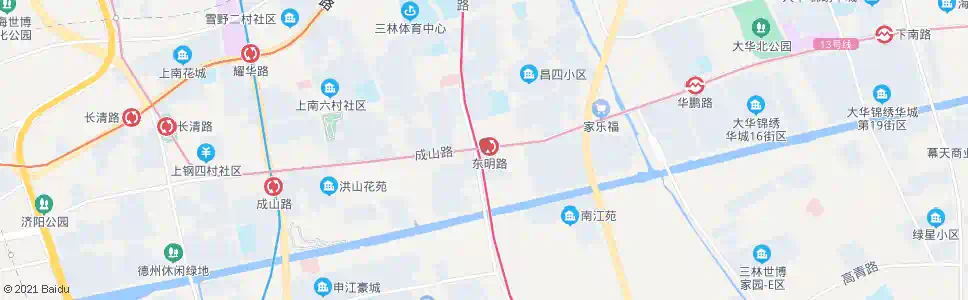 上海东明路站_公交站地图_上海公交_妙搜公交查询2025