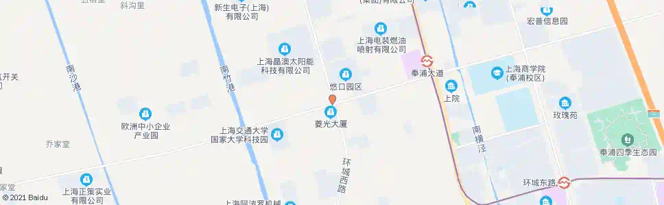 上海奉庄公路环城西路_公交站地图_上海公交_妙搜公交查询2025