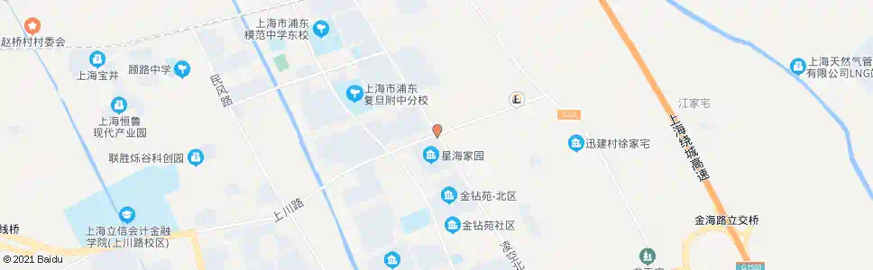 上海上川路凌空路_公交站地图_上海公交_妙搜公交查询2025